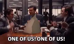 Men in Black meeting with a pyramid