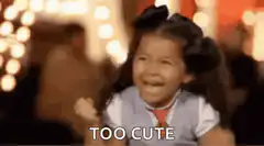 Too Cute Girl Laughing