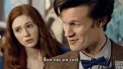 The Doctor says bow ties are cool