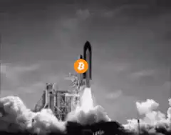 Bitcoin rocket launch