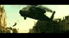 helicopter crash landing