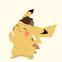 Detective Pikachu dancing