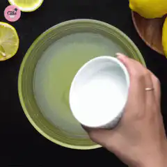 Making lemon soap