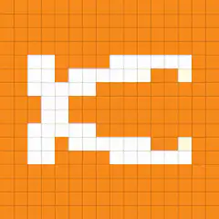Pixelated E Logo Color Cycle
