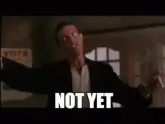 Hannibal Lecter says NOT YET