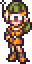 pixel art soldier character