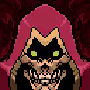 pixel art grim reaper