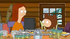 Fry and Leela face blindness