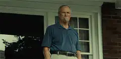 Clint Eastwood points finger