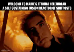 Bruce Wayne falling into the reactor