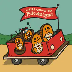 Coins going to Bitcoin Land