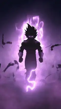 Goku Ultra Instinct Purple Aura