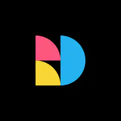 Colorful abstract logo animation