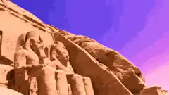 Abu Simbel Temple statues
