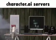 character.ai servers exploding