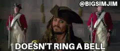 Jack Sparrow Doesn't Ring A Bell