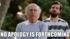 Larry David No Apology Is Forthcoming