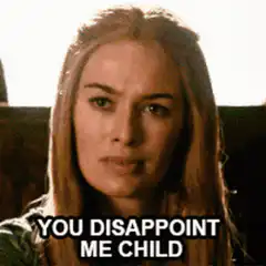 Lena Headey You Disappoint Me Child