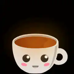 cute coffee cup morning heart