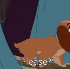 Tramp standing up please