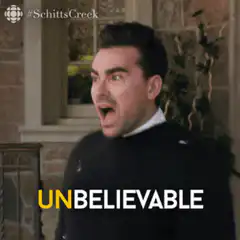 David Rose Unbelievable Reaction