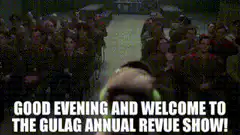 Kermit the Frog Gulag Annual Revue Show