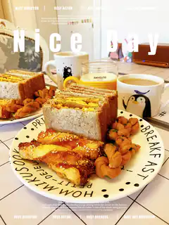 Nice Day breakfast spread
