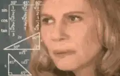 Confused Math Lady