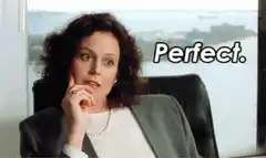 Sigourney Weaver Perfect GIF