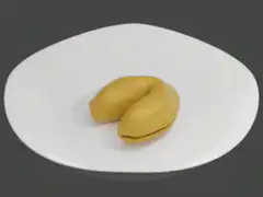 fortune cookie opens to reveal ur mom