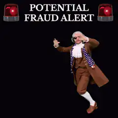 Dancing George Washington Fraud Alert