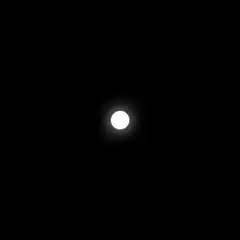 white light shrinks into a sphere