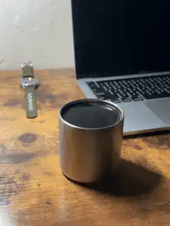 coffee cup on desk
