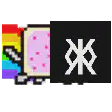 Nyan Cat with New York Yankees Logo