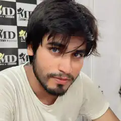 Man with beard and blue eyes