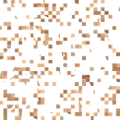 falling brown confetti