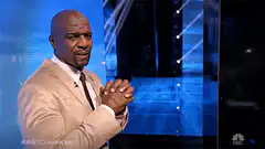 Terry Crews clapping then pointing