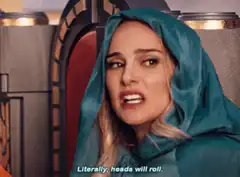 Natalie Portman heads will roll