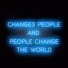 Bitcoin changes people and people change the world