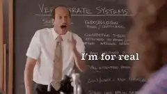 Mr. Garrison I'm for real