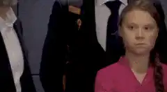 Greta Thunberg and Donald Trump