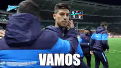 Soccer player says vamos