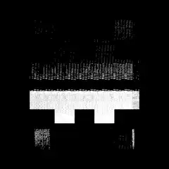 Pixelated Alien Glitch Animation