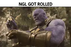 Thanos NGL Got Rolled