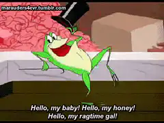Froggy singing Hello My Baby