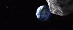 Asteroid hits Earth