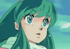 Sailor Neptune surprised and happy
