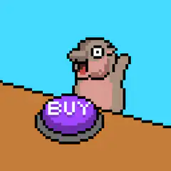 Pixel Art Character with Crystal Ball
