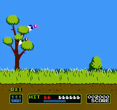 pixel art bird flying and falling