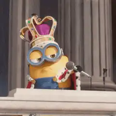 Minion King Bored